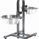 Psí bar - nastavitelná výška misek, 2x miska 2,8l/24cm — Náhled 1 z 3