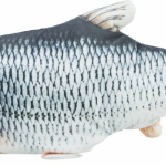 Ryba jako živá, mrskající se, s catnipem, látka, 30cm (RP 0,90 Kč) — Náhled 3 z 6