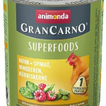 GRANCARNO Superfoods kuře,špenát,maliny,dýňová semínka pro psy — Náhled 5 z 6