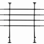 Mříž do náklad. prostoru auta 2díly šíř.85-140cm, v — Náhled 2 z 6