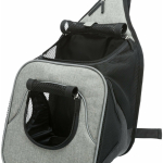 Nylonový batoh SAVINA klokanka 30x26x33cm černo-šedý (max. 10kg) — Náhled 2 z 6