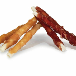 KIDDOG mix buvolích tyčinek s kuřecím a kachním masíčkem - 8 mm/12 cm 250 g — Náhled 2 z 2