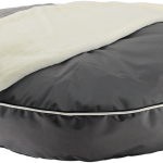 Nobby MELOR kulatá matrace s dekou pro psy šedá 100x15cm — Náhled 1 z 2