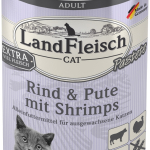 Landfleisch Cat Adult Pastete hovězí, krůta, krevety — Náhled 1 z 6