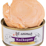 ALL ANIMALS konzerva KOČKOPES steak z kuřete, 100 g — Náhled 2 z 2