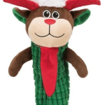Vánoční plyšový Santa Claus/Sob/Sněhulák šustící 56 cm — Náhled 1 z 3