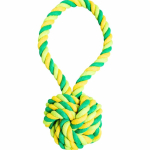 Přetahovadlo HipHop bavlněné 24 cm /190 g limetková, zelená — Náhled 2 z 2