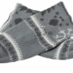 Sada vánočních šál s bambulkou 2x S (50cm), M (70 cm), L (90 cm) — Náhled 2 z 2