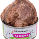 ALL ANIMALS konzerva KOČKOPES steak z hovězího jazyka, 100 g — Náhled 2 z 2