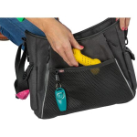 Walk & Dummy Bag - taška procházky/venčení, 34x29x9 cm, antracit — Náhled 5 z 6