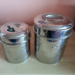 Nobby nerezová dóza 2ks 900ml + 1600ml — Náhled 3 z 3