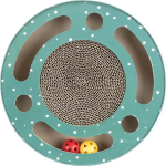 Xmas drum - vánoční škrabací buben s hračkou, ø 33 × 5,5 cm — Náhled 2 z 5