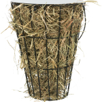 Košík na seno s víkem, k zavěšení, ø 9/ø 16 × 21 cm — Náhled 2 z 6