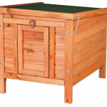 Dřevěný domek NATURA králík 60x47x50cm — Náhled 5 z 6
