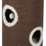 Škrábadlo VITUS Cat Tower, 115 cm, hnědo/krémové - DOPRODEJ — Náhled 2 z 5