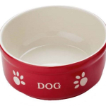 Nobby DOG miska červeno-béžová — Náhled 2 z 2