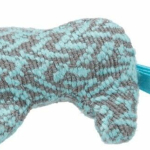 Nosál koati, hračka pro kočky, polyester, 8cm - DOPRODEJ — Náhled 3 z 4