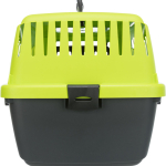 Transportní box CAPRI XXS: 26 x 25 x 39cm, max.do 4 kg - antracit/zelená — Náhled 5 z 6