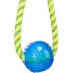 Aqua Toy lano s gumovým míčkem, plovoucí, ø 6 × 40 cm, polyester/TPR — Náhled 3 z 3