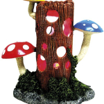 Nobby akvarijní dekorace kmen s houbami s LED 23,8 x 11,7 x 23,3 cm — Náhled 2 z 2