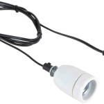 Porcelánová objímka Pro Socket do 250 W, 1,8 m (RP 2,10 Kč) — Náhled 1 z 2