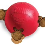 Kong Biscuit Ball Small gumová plnící hračka — Náhled 6 z 6