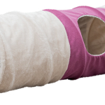 XXL tunel pro kočky, plyšový se šustící fólií, 3 otvory, ø 35 × 115 cm — Náhled 1 z 4
