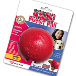 Kong Biscuit Ball Small gumová plnící hračka — Náhled 4 z 6