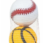 Balení-tenisový míč sportovní pískací 6,5 cm HIPHOP DOG (3 ks v bal.) — Náhled 5 z 5