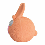 Oranžový míč zajíček se zvukem 5 cm, latex, HipHop — Náhled 2 z 3