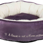 Pelech kulatý PET´S HOME 50 cm fialovo/krémový - DOPRODEJ — Náhled 3 z 6