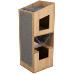 CityStyle škrabadlo TOWER pro kočky, 105 cm, hnědá/šedá — Náhled 3 z 6