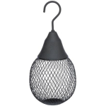 Zásobník ŽÁROVKA na lojové koule/ oříšky, 1.400 ml/ø 14 × 29 cm, černá — Náhled 3 z 4