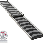 PetWalk teleskopická lávka, 40x120-170cm, 6,2kg, černá/šedá - DOPRODEJ — Náhled 1 z 6