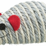 Myš se štěrchacími kuličkami uvnitř, sisal 10 cm — Náhled 3 z 5
