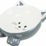 Keramická miska ergonomická 0.15 l/ø 14 cm, vyvýšená, tvar kočka — Náhled 5 z 6