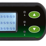 Digitální termostat/hydrostat, tři okruhy 16x4 cm (RP 1,50 Kč) — Náhled 3 z 3