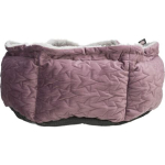 Xmas - Kulatý pelech ESTELLE 50 cm, vysoký okraj, samet/plyš — Náhled 4 z 6