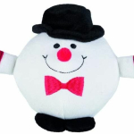 Vánoční kulaté figurky SANTA CLAUS, TUČNÁK, SNĚHULÁK 18 cm — Náhled 3 z 3