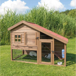 Natura dřevěný dům s výběhem pro králíky 151x107x80 cm — Náhled 1 z 4