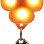 Flasher USB blikačka pro psy 3,5 x 4,3 cm tvar tlapka (RP 2,10 Kč) — Náhled 2 z 5