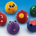 Nobby Face Ball hračka míček latex 7cm 1ks — Náhled 2 z 2