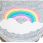 Mikina s kapucí RAINBOW FALLS šedá — Náhled 2 z 2