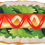 Nobby Classic hračka Hot Dog plyš 17 cm 1 ks — Náhled 2 z 2