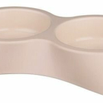 Plastová dvojmiska pro kočku 2 x 0,2 l/9 cm /vhodná k víčku 24433/ - DOPRODEJ — Náhled 2 z 3
