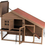 Natura dřevěný dům s výběhem pro králíky 151x107x80 cm — Náhled 2 z 4