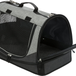 Transportní taška-pelíšek HOLLY 50x30x30 cm nylon,černo/šedá (max 15kg) — Náhled 2 z 6