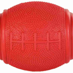 Rugby míč na pamlsky tvrdá guma 8cm — Náhled 2 z 6