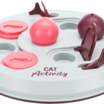 Cat Activity FLIP BOARD, strategická hra,  ø 23, vínová/růžová/šedá — Náhled 5 z 5
