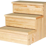 Dřevěné schody pro malé psy a kočky, max.50kg 40x38x45cm — Náhled 2 z 5